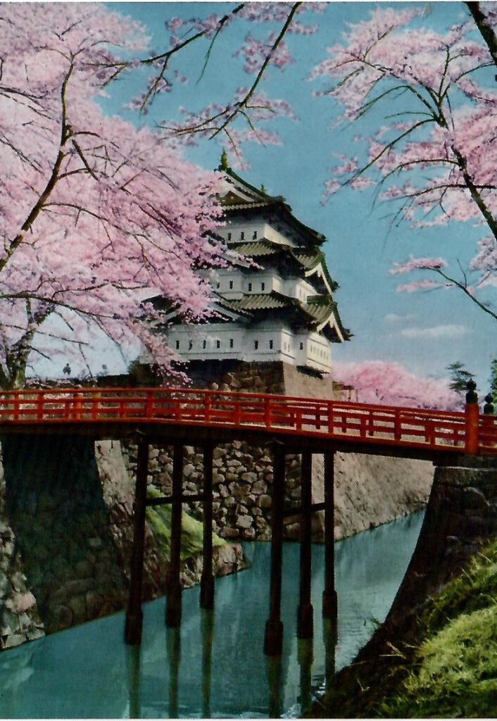 Hirosaki Castle at Spring (Japan)