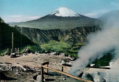 Mt. Fuji from Owakidani (sic)