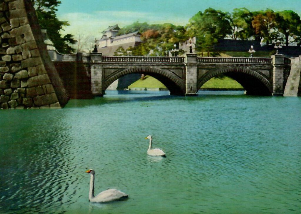 Tokyo, The Imperial Palace, Double Bridge (Japan)