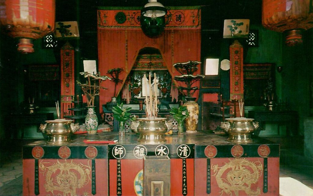 Penang, The Snake Temple (Malaya)