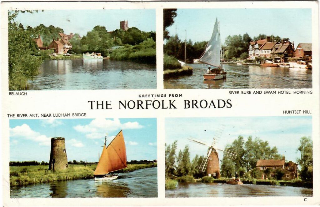 Greetings from the Norfolk Broads (England)