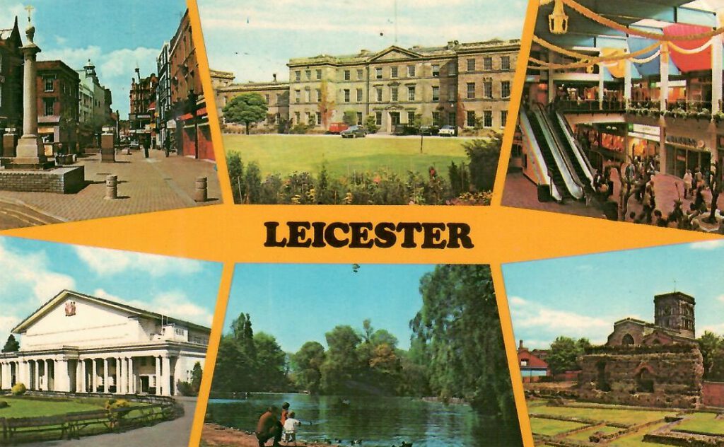 Leicester, multiple views (England)