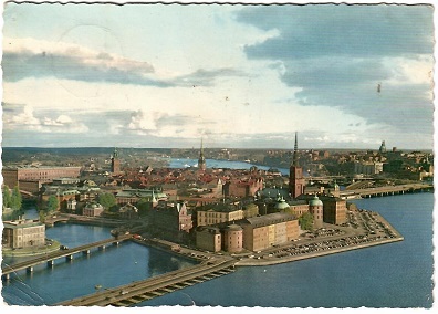 Stockholm, View from the Tower of the Town Hall