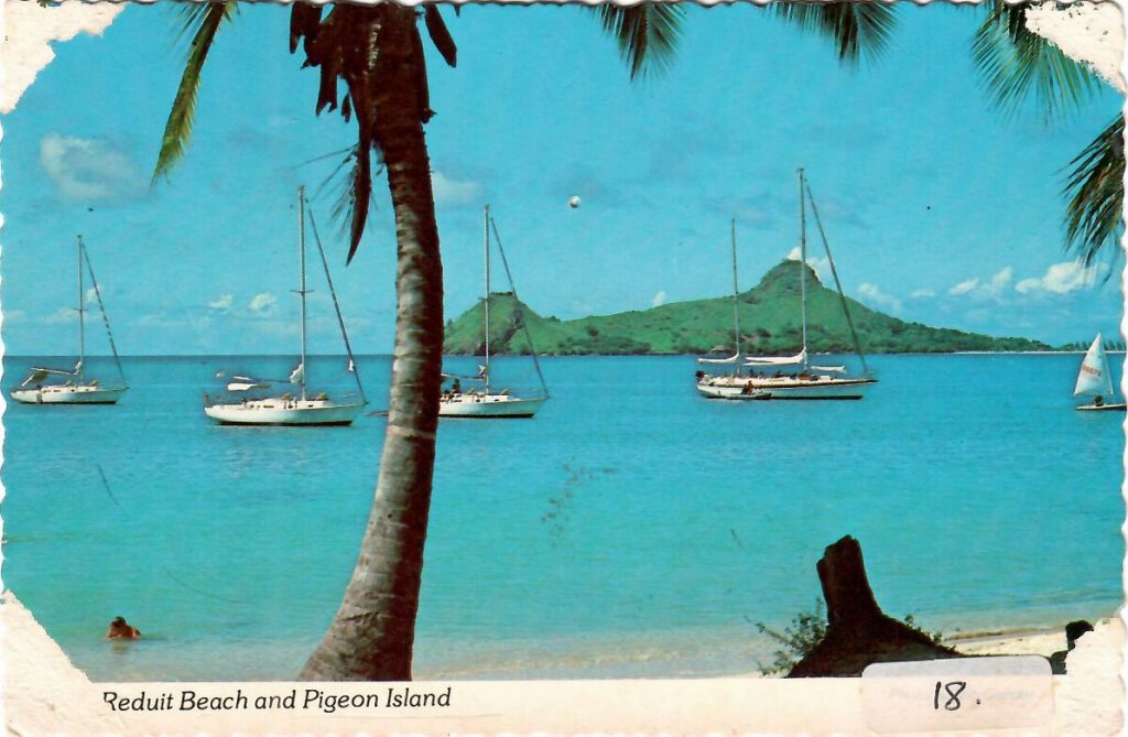 Reduit Beach and Pigeon Island