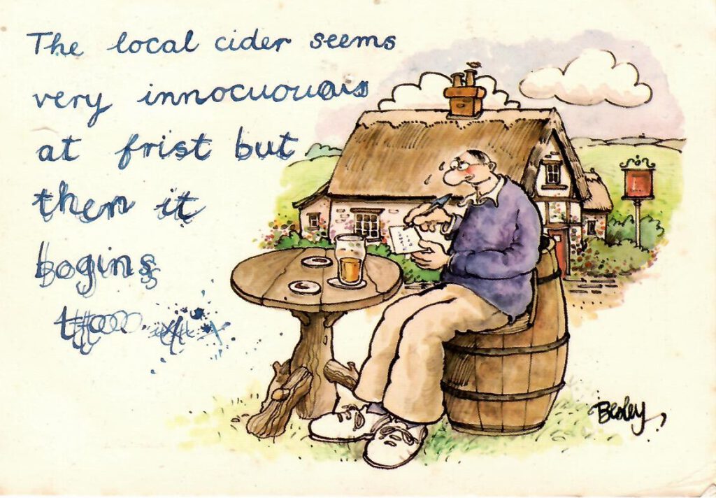 The local cider (England)