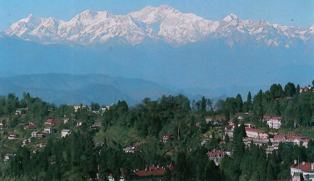 Kangchendzonga (sic) from Darjeeling (Sikkim)