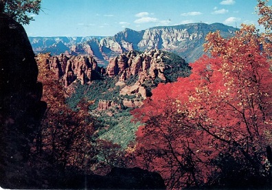 Oak Creek Canyon, View from Schnebly Hill