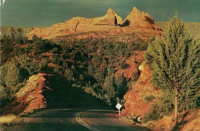 Oak Creek Canyon, Mitten Rock