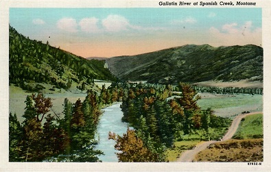 Gallatin River at Spanish Creek