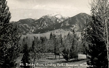 Bozeman, Mt. Baldy from Lindley Park