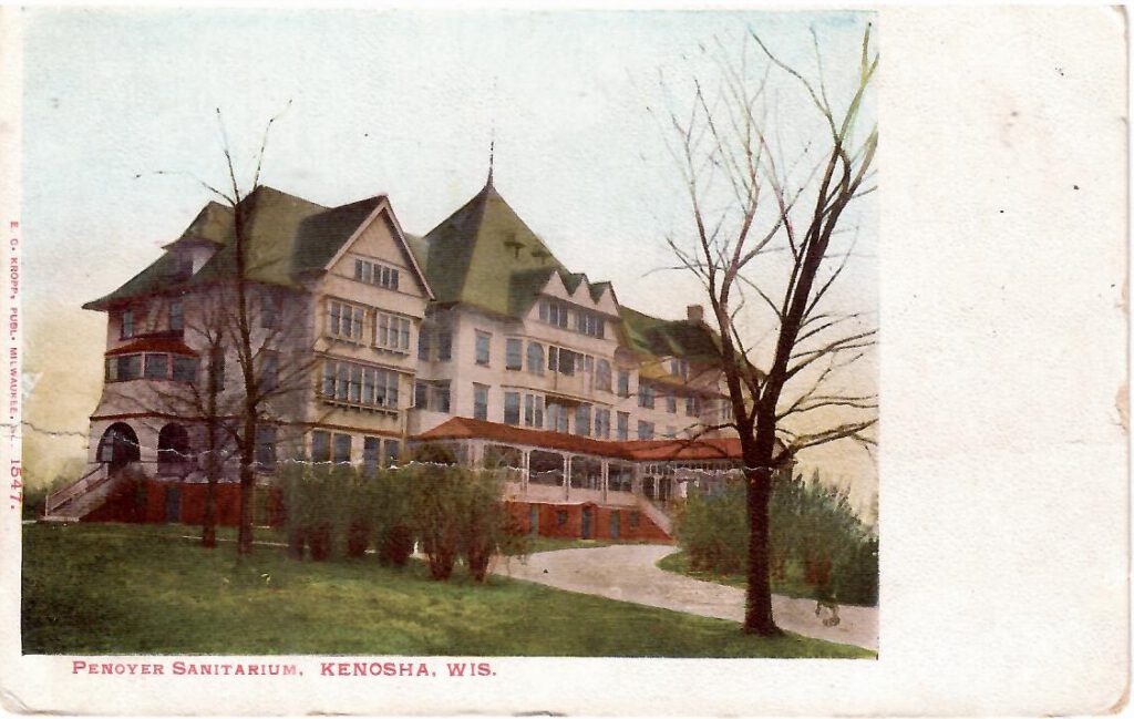 Kenosha, Penoyer (sic) Sanitarium (Wisconsin, USA)