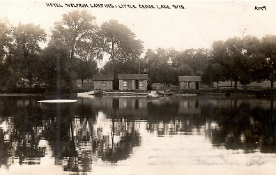 Little Cedar Lake, Hotel Wolfrum Landing