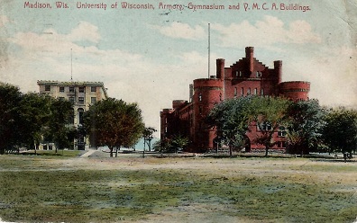 Madison, University of Wisconsin, Armory, Gymnasium, YMCA