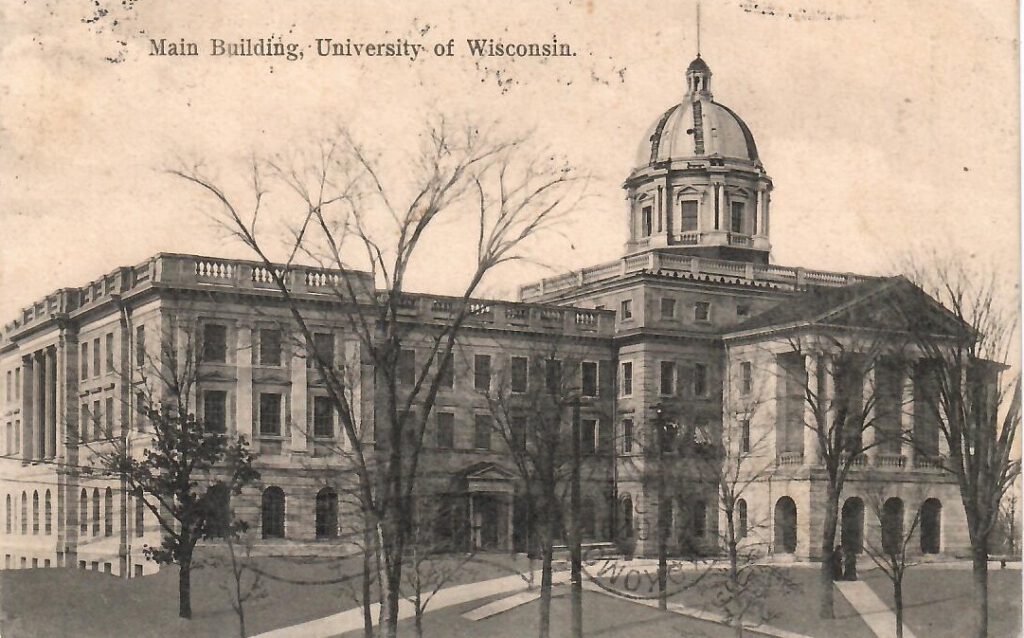 Madison, University of Wisconsin, Main Building (USA)