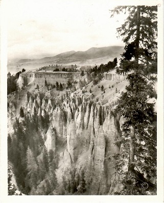 Yellowstone National Park, Needles near Tower Fall