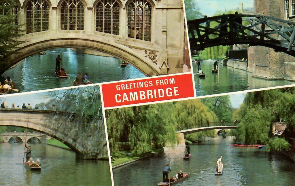 Greetings from Cambridge (England)