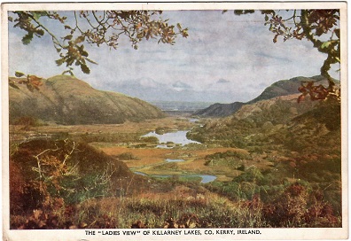 The “Ladies View” of Killarney Lakes, Co. Kerry (Rep. of Ireland)