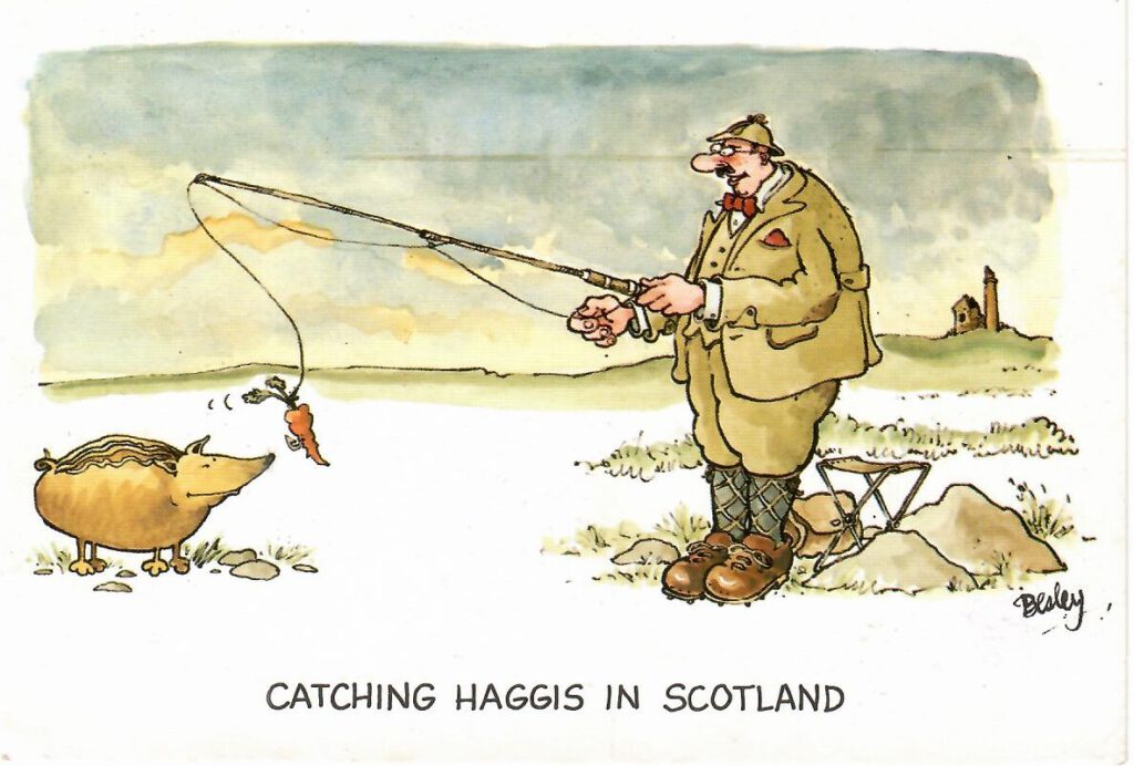 Catching Haggis in Scotland