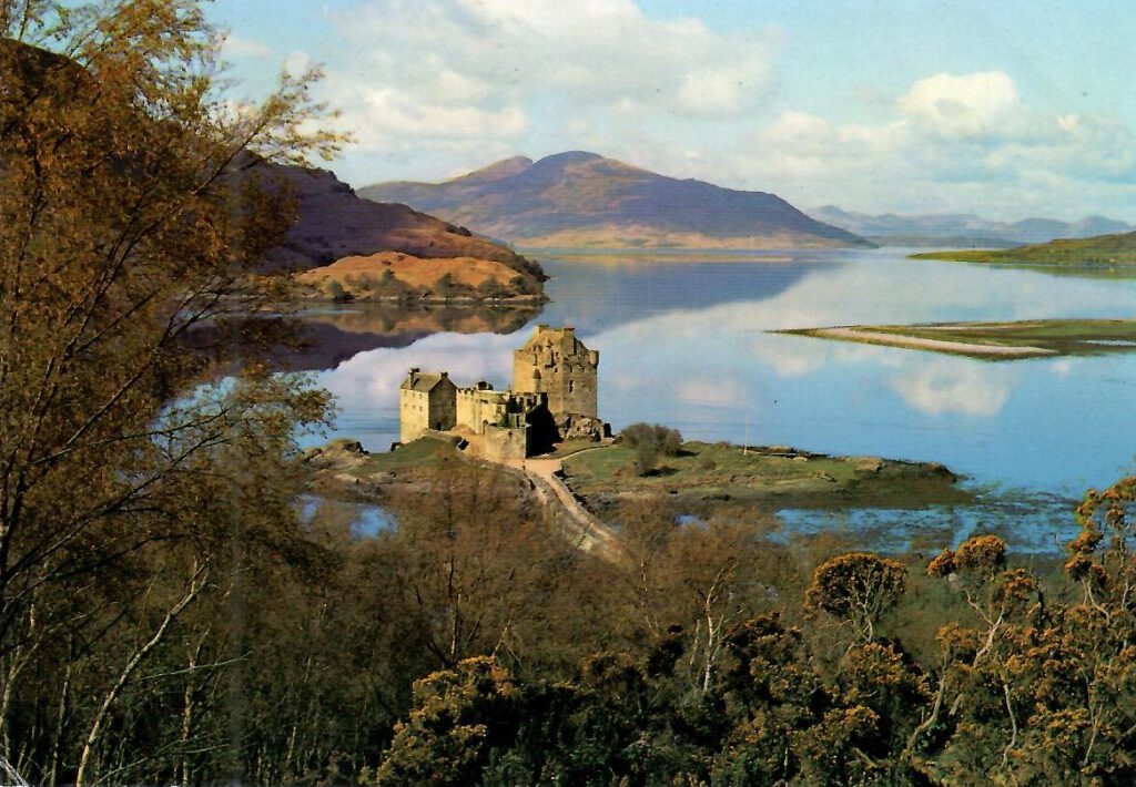 Ross-shire, Loch Duich, Eilean Donan Castle (Scotland)