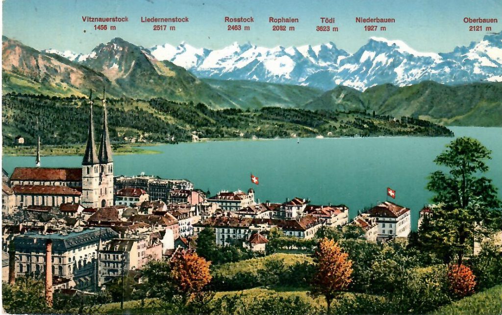 Luzern und die Alpen (Switzerland)
