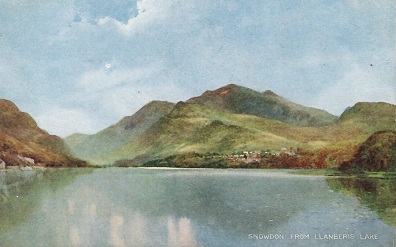 Snowdon from Llanberis Lake