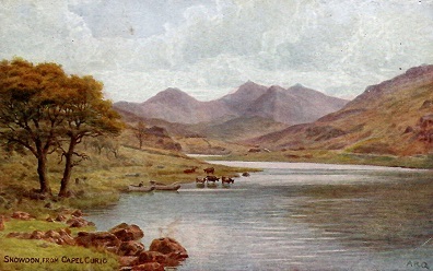 Snowdon from Capel Curig