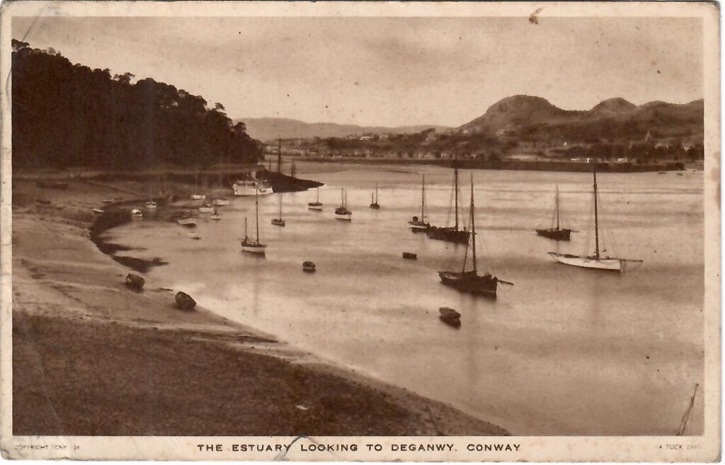 Conway, The Estuary Looking to Deganwy