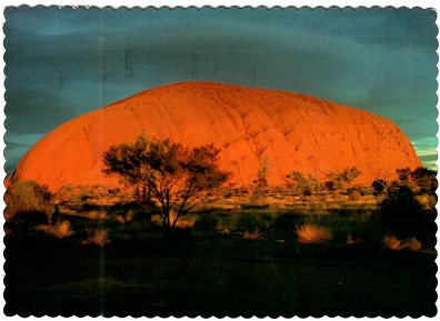 Ayers Rock at sunrise