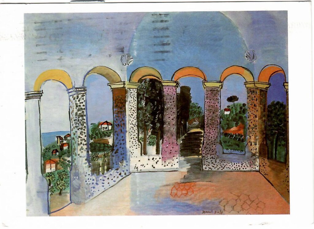 Arches in Vallauris (R. Dufy)