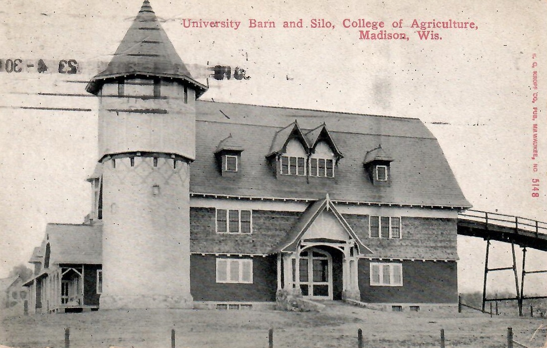 Madison, College of Agriculture, University Barn and Silo (Wisconsin, USA)