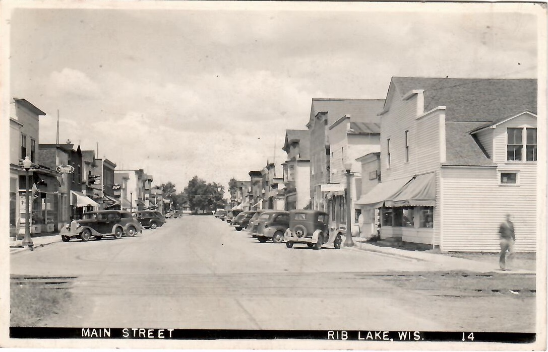 Rib Lake, Main Street (Wisconsin, USA)