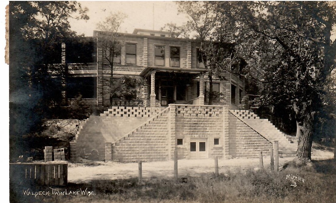 Twin Lake (sic), Waldeck (Wisconsin)