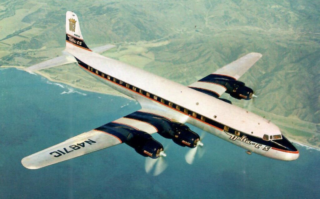 Delta – C&S Airlines Golden Crown DC-7 (N4871C)