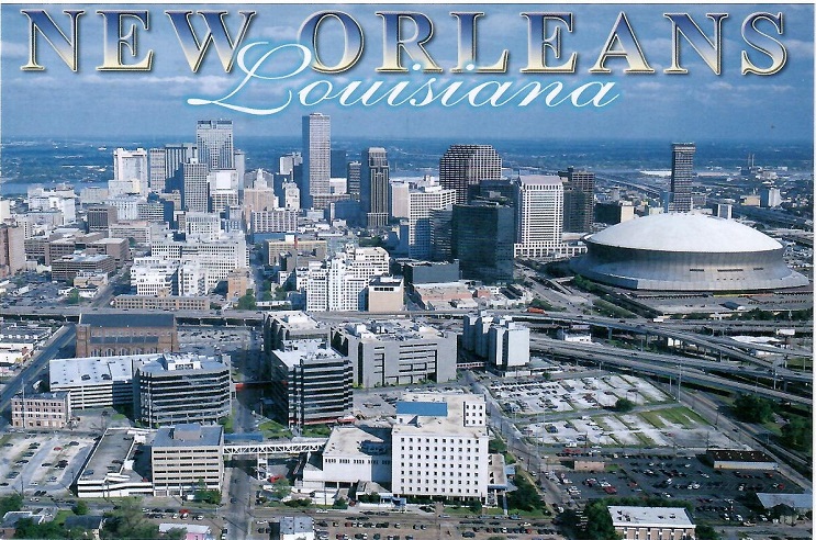 New Orleans, aerial view (Louisiana, USA)