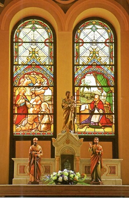 Ayutthaya, Saint Joseph Catholic Church, Stained Glass