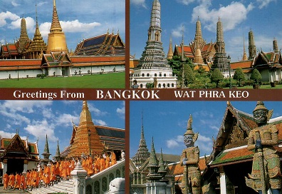 Greetings from Bangkok, Wat Phra Keo (Thailand)