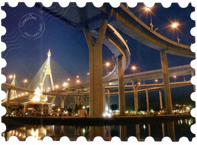 Bangkok, Rama VIII Bridge (Thailand)