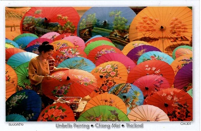 Chiang Mai, Umbrella Painting