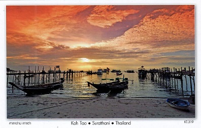 Suratthani, Koh Tao, sunset