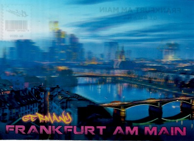 Frankfurt am Main, bridges (3D)