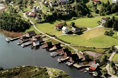 Askøy, aerial view