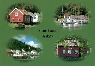 Strusshamn, Askøy, multiple views (green)