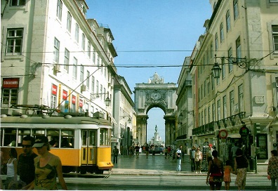 Lisbon, Baixa, Rua Augusta (Portugal)
