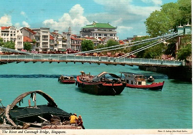 The River & Cavenagh Bridge (Singapore)