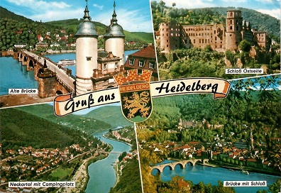 Gruß aus Heidelberg, multiple views