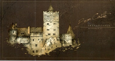 Brasov, Bran Castle, night