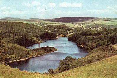 Perthshire, Loch Faskally and Pitlochry