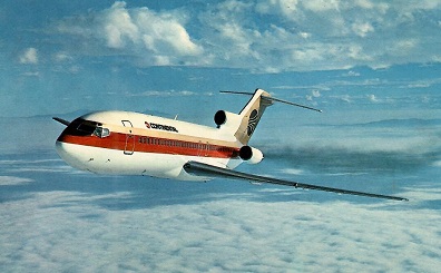 Continental Airlines Boeing 727 Trijet
