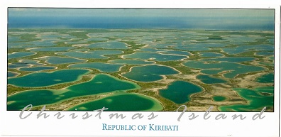 Christmas Island, aerial view (Kiribati)