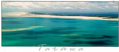 Aerial view of Tarawa